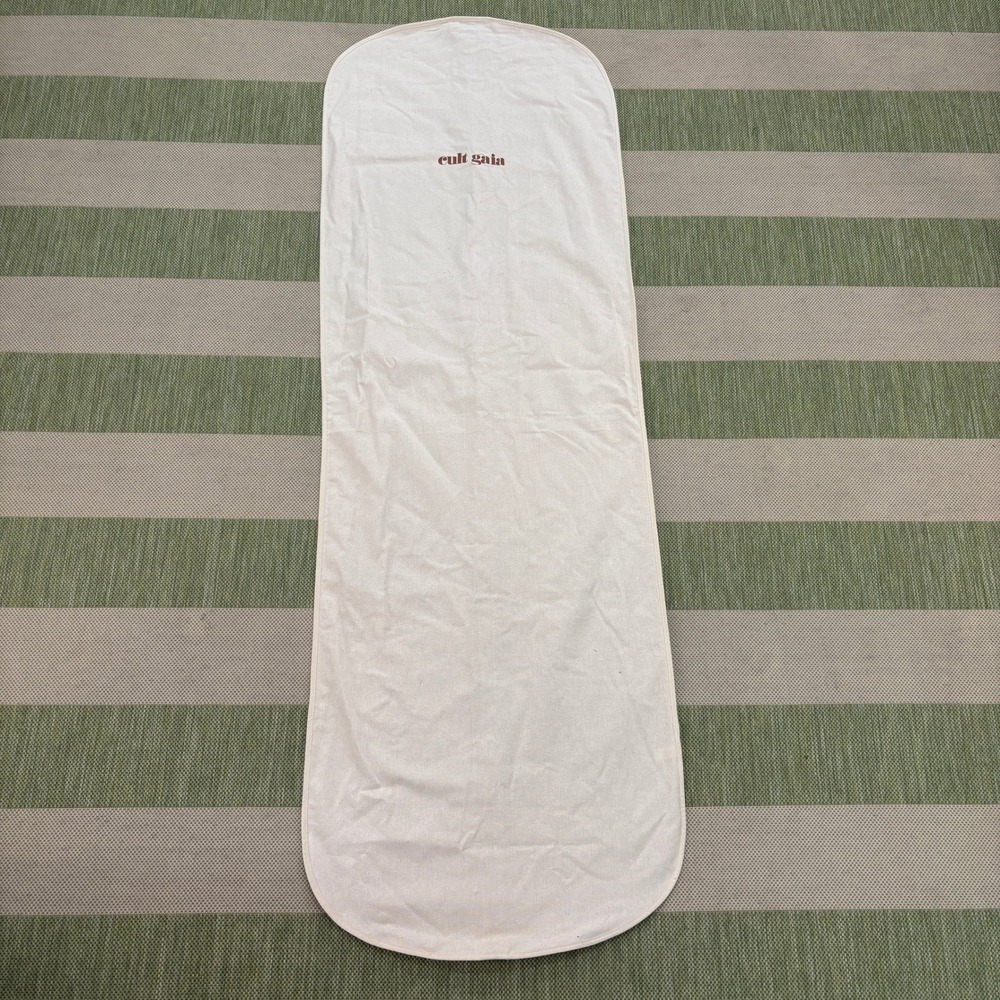 Cult Gaia Fabric Garment Bag 63 X 23 Full Zip Gown Storage Travel Garment Care